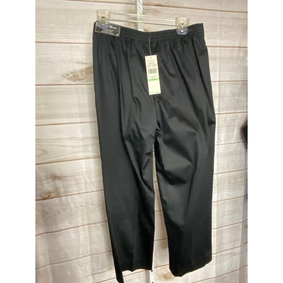 Brand New Alfred Dunner Women's Size 8P Black Classic Fit Dress Pants Trousers - Picture 3 of 5